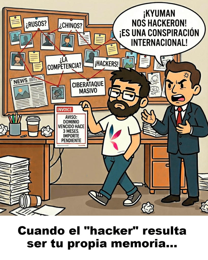 error de dominio web sin renovar