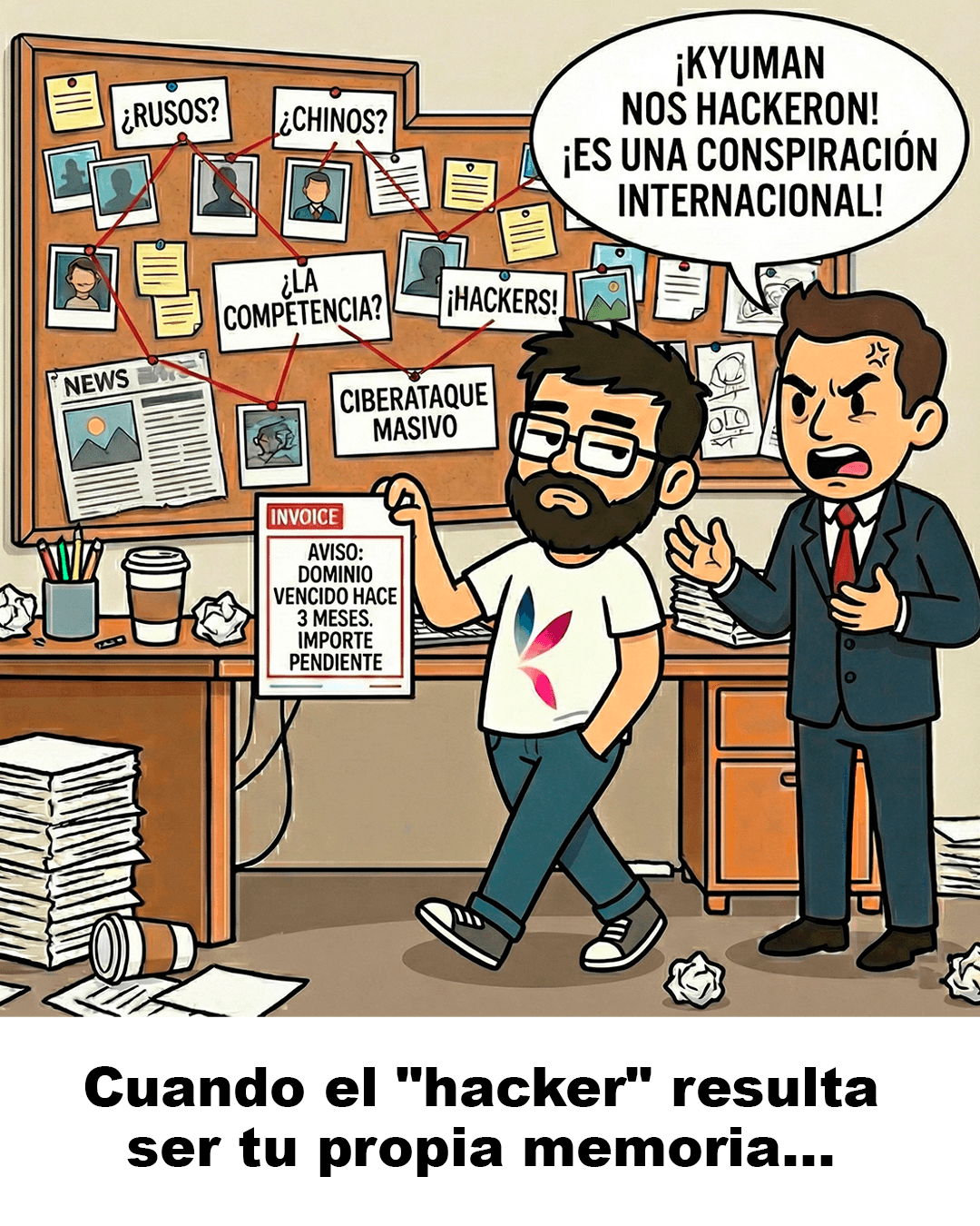 error de dominio web sin renovar