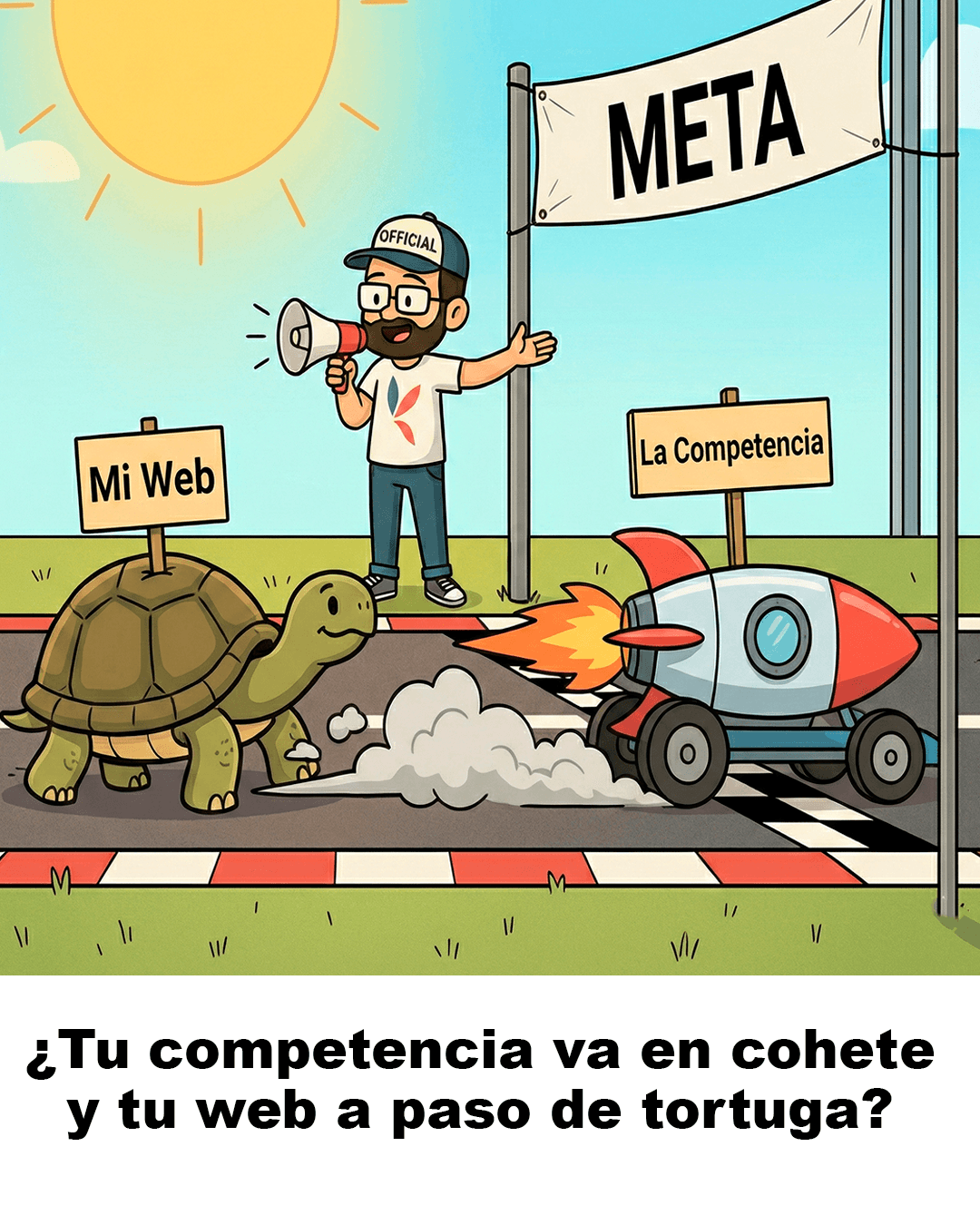 velocidad de carga web lenta vs rápida